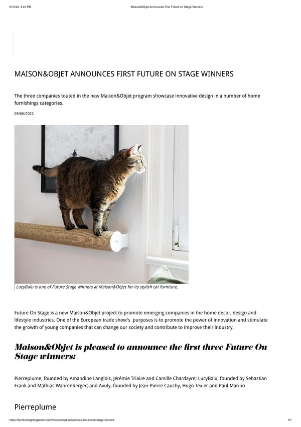 FURNITURE LIGHTING & DECOR - 6. SEPTEMBER 2022