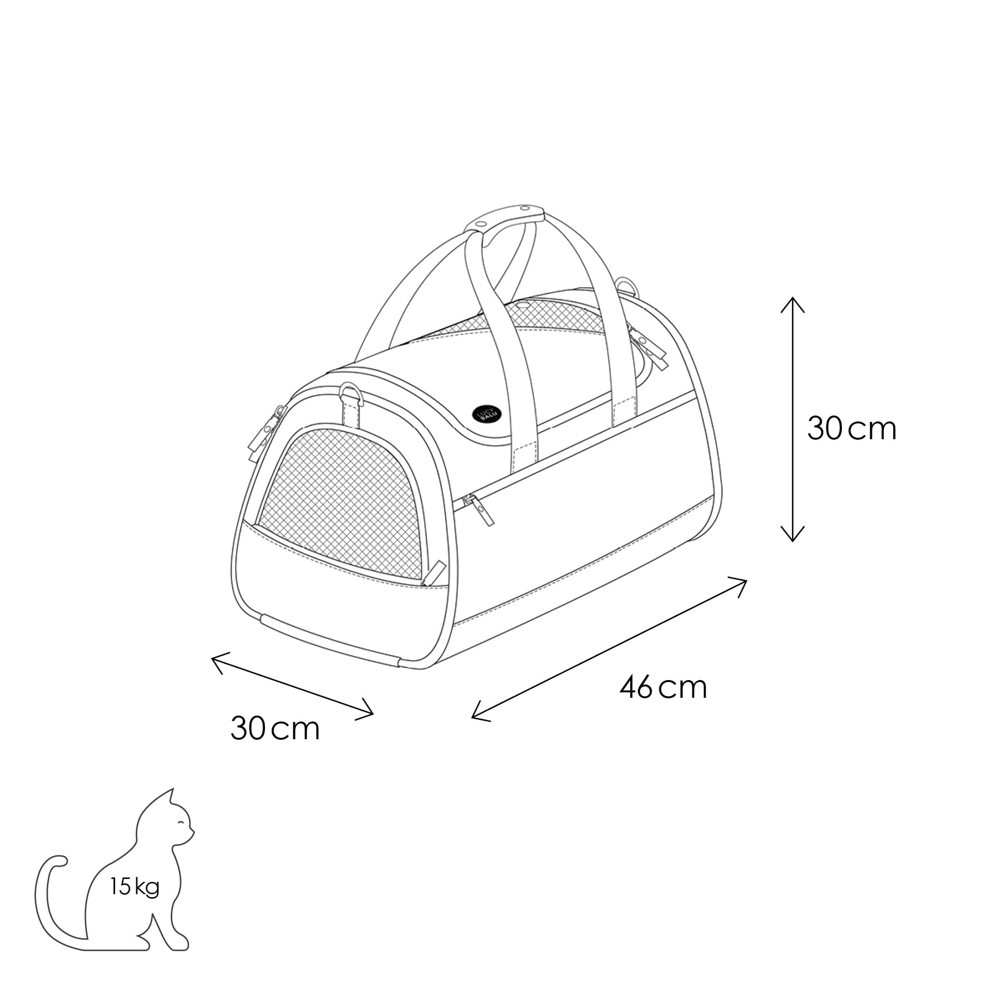 CHECK-IN Cat carrier bag