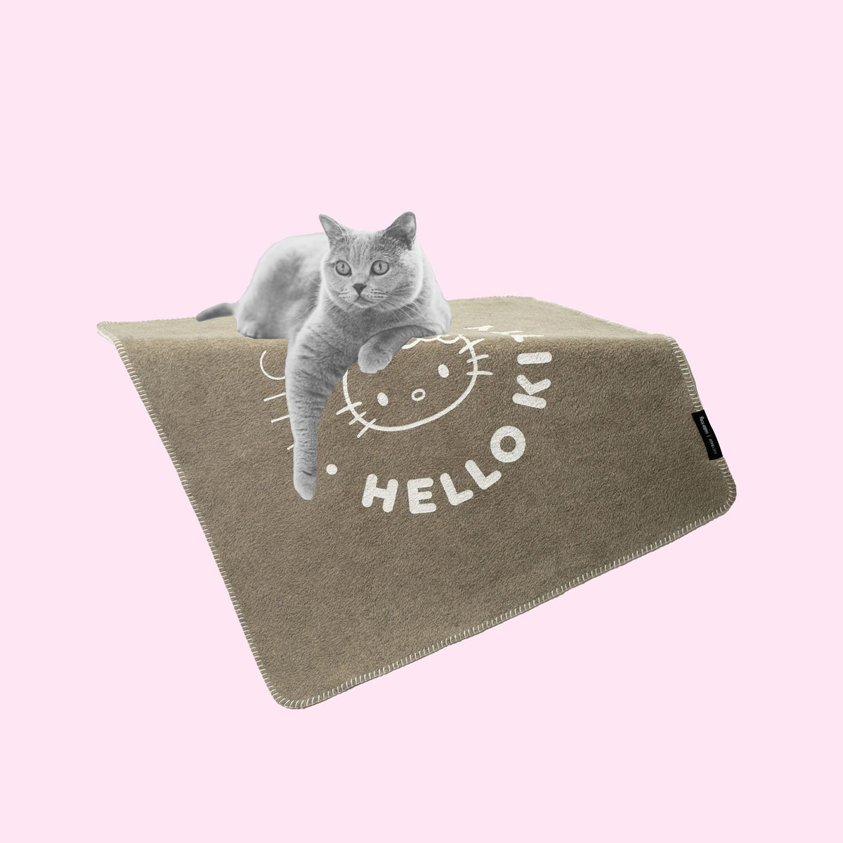 hello kitty X LucyBalu Katzendecke in sand