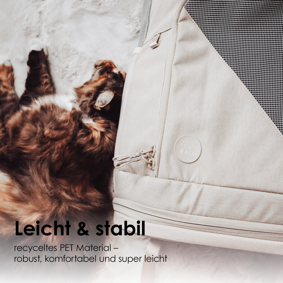 Leichter Katzenrucksack