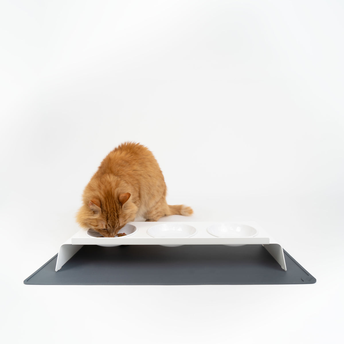 SQUARE - silicone cat food place mat
