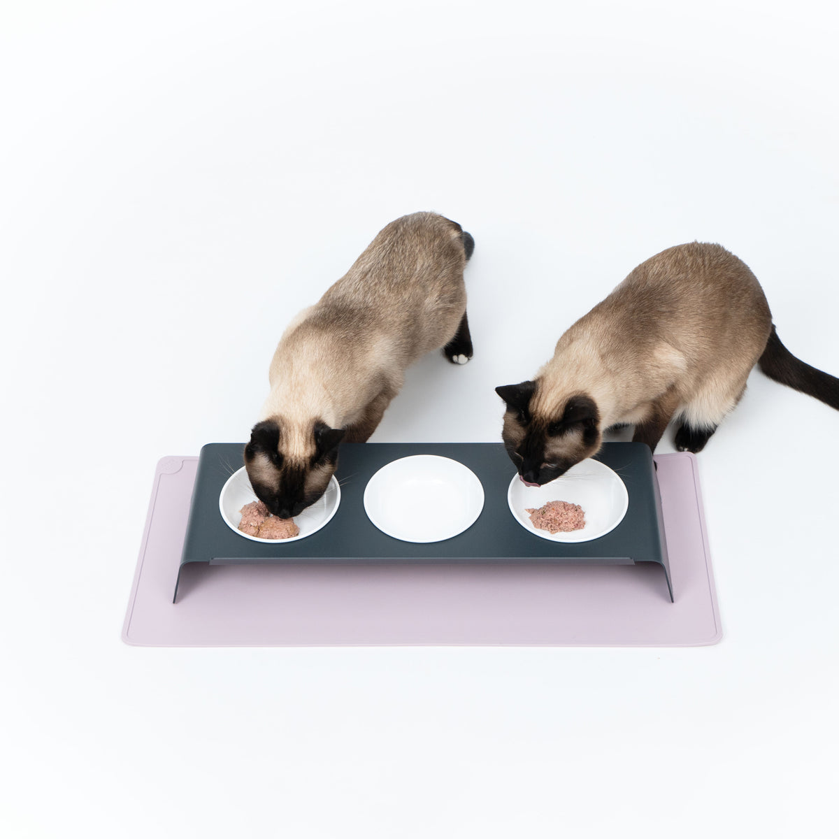 SQUARE - silicone cat food place mat